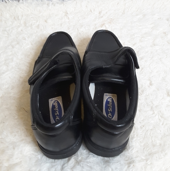 Dr. Scholl's Shoes 33 Dr Scholls Haband Velcro Strap Black Shoe
